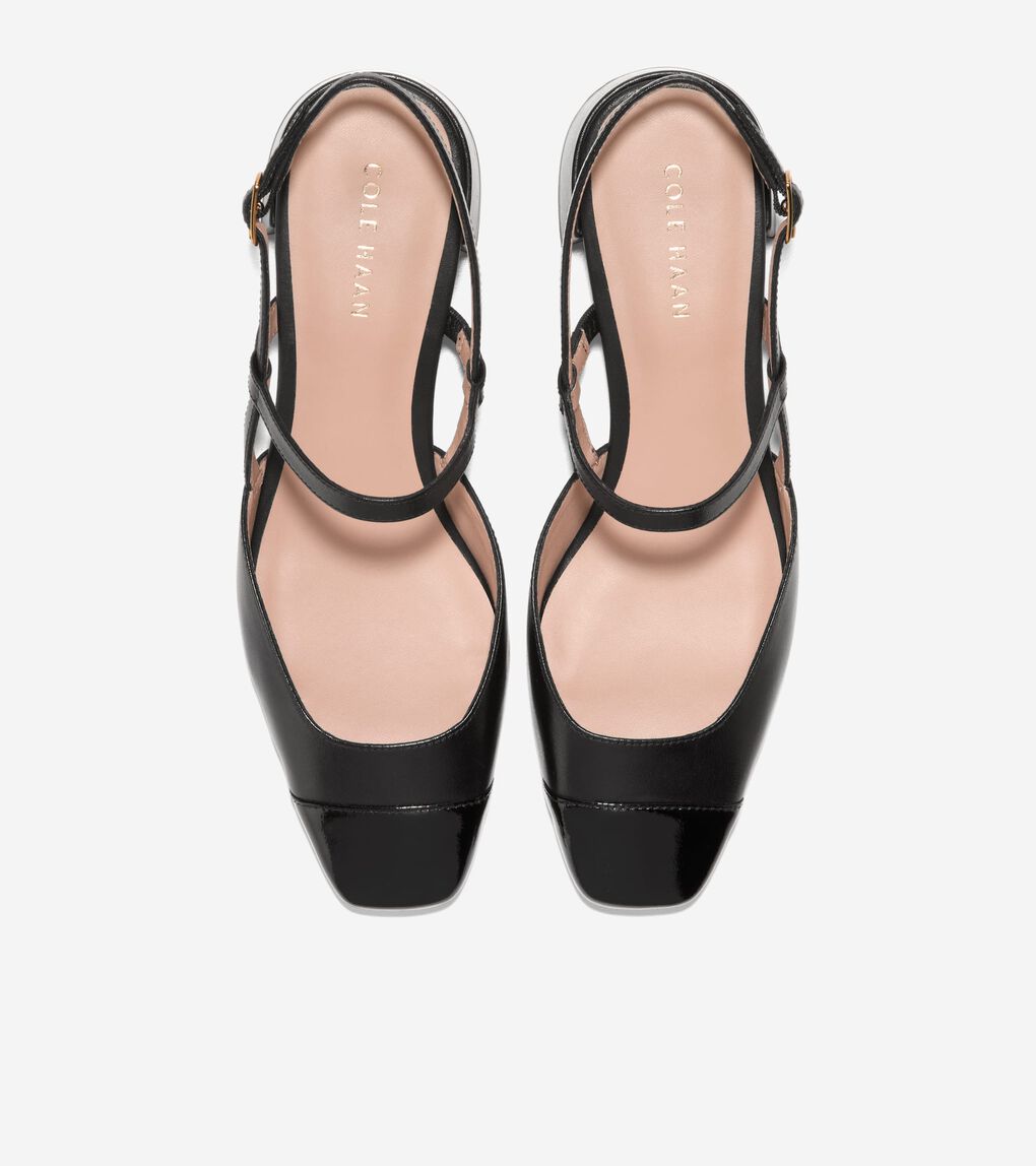 PELLA  BLOCK HEEL SLINGS